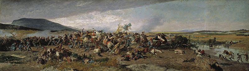Maria Fortuny i Marsal The Battle of Wad-Rass Germany oil painting art